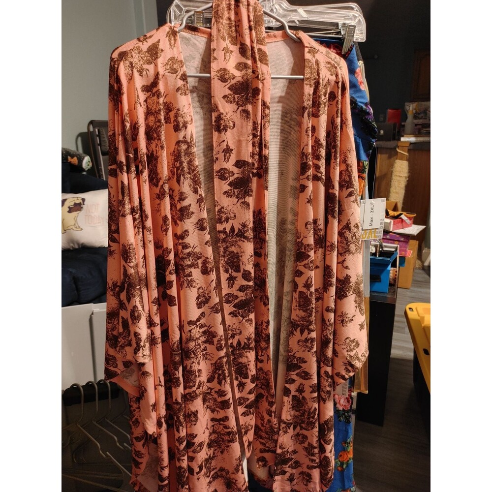 LuLaRoe Rose Savannah Kaftan L/XL